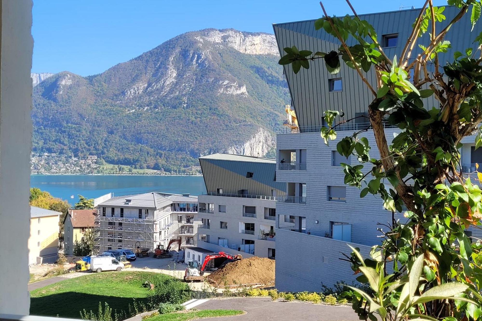 Le Tableau Du Lac 507 - 2 Bedrooms Apartment With Lake View Terrace 阿讷西 外观 照片